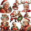 20Pcs 20 Styles Christmas Theme Paper Sticker PW-WG9AC13-01-2