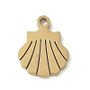 304 Stainless Steel Charms STAS-E501-03G-1