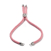 Twisted Nylon Cord Silder Bracelets DIY-B066-03P-25-3