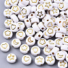 Opaque Acrylic Beads PACR-SZ0001-003B-1