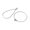 75Pcs 5 Styles 304 Stainless Steel Wire Pendants FIND-FS0002-25-3