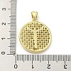 Brass with Cubic Zirconia Pendant FIND-Z023-09C-01-3