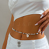 Bohemian Natural Cowrie Shell Charm Glass Seed Beaded Waist Belly Chains FS-WG787E4-06-1