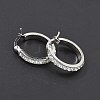 304 Stainless Steel Hoop Earrings EJEW-N0031-11P-2