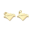 Brass Pendants KK-D229-22V-G-1