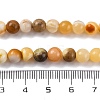 Natural Yellow Jade Beads Strands G-F591-17-6MM-6