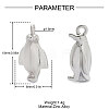 Zinc Alloy Charms AL-OY001-07P-2