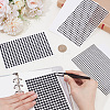 4 Sheets 4 Styles Acrylic Imitation Pearl Stickers Paper Sheets for Craft DIY-SP0002-64D-3