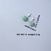 Handmade Fashion Gemstone Stainless Steel Bead Earrings Accessories for Autumn/Winter VH6205-10-1