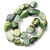 Natural Serpentine Beads Strands G-D098-C06-3
