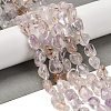 Natural Amethyst Beads Strands G-P497-01E-60-2