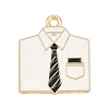 Father's Day Alloy Enamel Pendants FIND-E054-05E-1