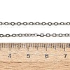 Non-Tarnish Unisex Classic Plain 304 Stainless Steel Mens Womens Necklaces STAS-H325-P-3