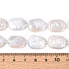 Natural Baroque Keshi Pearl Beads Strands LS-PEAR-D07-03-5
