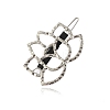 Lotus Alloy Hollow Geometric Hair Pin OHAR-PW0003-054A-1