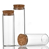 Column Glass Jar Glass Bottles CON-WH0086-093D-1