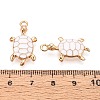 Alloy Enamel Pendants PALLOY-T092-26G-02-3