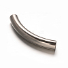 Tarnish Resistant 201 Stainless Steel Tube Beads STAS-D111-53-1