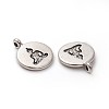 Tibetan Style Alloy Pendants X-PALLOY-WH0066-31AS-2