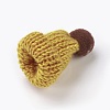 Handmade Wool Woven Hat Decoration AJEW-L066-B05-2