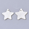 Freshwater Shell Pendants SHEL-S276-60C-2