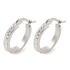 304 Stainless Steel Hoop Earrings LS-EJEW-N0031-11P-4