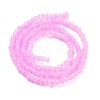 Baking Painted Imitation Jade Glass Bead Strands DGLA-A034-J2MM-A44-2