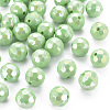 Opaque Acrylic Beads LS-X-TACR-S154-10F-01-1