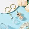 Iron Plastic Keychains KEYC-FZC0001-001A-G-2