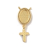 Brass Charms KK-B059-53G-3