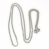 Tarnish Resistant Trendy Unisex 201 Stainless Steel Twisted Chain Necklaces NJEW-L043-44P-1