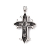 304 Stainless Steel Big Pendant X-STAS-E158-49AS-3