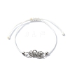 304 Stainless Steel Macrame Pouch Bracelet Making for Stone Holder AJEW-JB01193-03-1