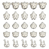 DICOSMETIC 40Pcs 5 Style 201 Stainless Steel Charms STAS-DC0008-71-1