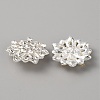 Flower Sew on Rhinestone FIND-WH0152-062-2