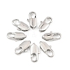 SHEGRACE Brass Lobster Claw Clasps XGR0006P-07P-1