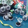 Transparent Plastic Ring Boxes LS-OBOX-CA0001-001A-4