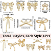 32Pcs 8 Styles Alloy Pendants FIND-SC0014-69-2