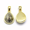 Natural Pyrite Pendants G-O176J-05G-2