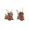 Wooden Animal Ornaments HULI-PW0002-105A-1