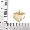 Valentine's Day Brass Red Enamel Pendants KK-D424-30A-G-3