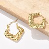 304 Stainless Steel Hoop Earrings for Women EJEW-L296-034G-3