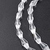 Glass Beads Strands GLAA-R026-8x4mm-15-4