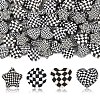 200Pcs 4 Styles Handmade Polymer Clay Bead CLAY-YW0002-47-1