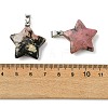Natural Rhodonite Pendants GG-K002-10R-3