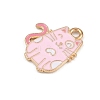 Valentine's Day Alloy Enamel Pendants ENAM-I084-01KCG-03-2