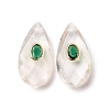 Natural Quartz Crystal Pendants X-G-P586-01G-10-1