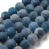 Natural Weathered Agate Beads Strands G-P538-A01-09-1