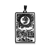 201 Stainless Steel Pendants STAS-S105-LA461-16-1