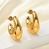 304 Stainless Steel Stud Earrings EJEW-Q011-09G-5